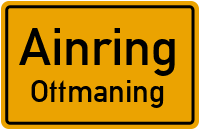 Straßen in Ainring Ottmaning