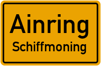 Straßen in Ainring Schiffmoning