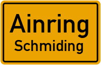 Straßen in Ainring Schmiding