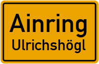 Straßenverzeichnis Ainring Ulrichshögl