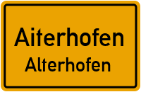 Aitrachstraße in 94330 Aiterhofen (Alterhofen)
