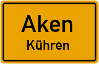 Dorfstraße in AkenKühren