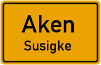 Straßen in Aken Susigke