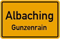 Straßen in Albaching Gunzenrain