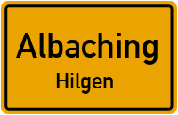 Straßen in Albaching Hilgen