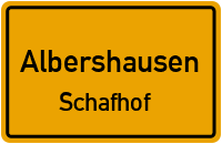 Albert-Schweitzer-Weg in AlbershausenSchafhof