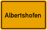 Albertshofen in Bayern