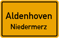 Straßenverzeichnis Aldenhoven Niedermerz