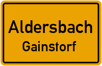 Galgweiser Straße in AldersbachGainstorf