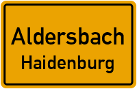 Sulzbachstr. in AldersbachHaidenburg