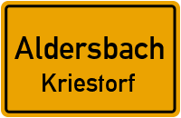 Gainstorfer Straße in AldersbachKriestorf