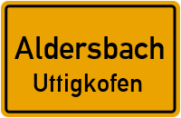 Eggersdorfer Straße in AldersbachUttigkofen