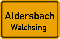 St.-Michael-Straße in AldersbachWalchsing