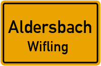 Hösamer Straße in AldersbachWifling