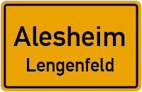 Straßen in Alesheim Lengenfeld