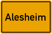 Wo liegt Alesheim?