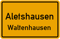 Aletshauser Straße in AletshausenWaltenhausen