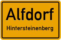 Strohhofstraße in AlfdorfHintersteinenberg