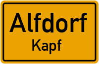 Kapfhofweg in AlfdorfKapf