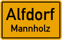 Mühlrainweg in AlfdorfMannholz