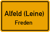 Straßen in Alfeld (Leine) Freden