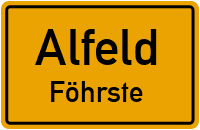 Schlehenstieg in AlfeldFöhrste