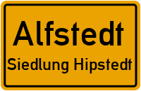 Straßen in Alfstedt Siedlung Hipstedt