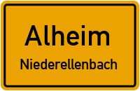 Straßenverzeichnis Alheim Niederellenbach