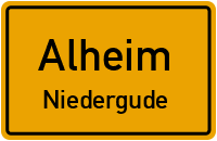Straßenverzeichnis Alheim Niedergude