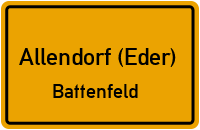 Straßenverzeichnis Allendorf (Eder) Battenfeld