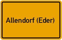 Allendorf (Eder) in Hessen