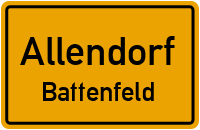 Fliegenschneise in AllendorfBattenfeld