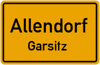 Straßen in Allendorf Garsitz
