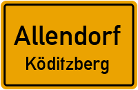 Bahnhof Köditzberg in AllendorfKöditzberg
