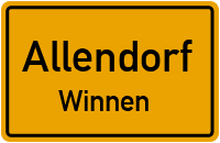Dorfwiesenweg in AllendorfWinnen