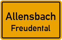 Schloßstraße in AllensbachFreudental