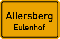 Straßenverzeichnis Allersberg Eulenhof
