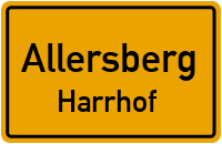 Straßen in Allersberg Harrhof