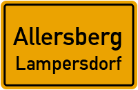 Straßen in Allersberg Lampersdorf