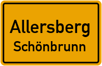 Straßen in Allersberg Schönbrunn