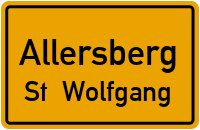 Straßenverzeichnis Allersberg St. Wolfgang