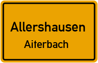 Atterstraße in AllershausenAiterbach