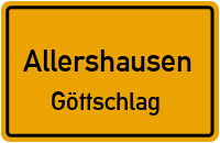 Straßenverzeichnis Allershausen Göttschlag