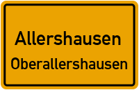 Straßenverzeichnis Allershausen Oberallershausen