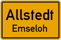 Emseloher Dorfstraße in AllstedtEmseloh
