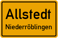 Straßenverzeichnis Allstedt Niederröblingen