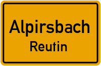 Schlachthausweg in 72275 Alpirsbach (Reutin)