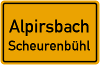 Stumpenweg in AlpirsbachScheurenbühl