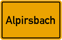 Wo liegt Alpirsbach?