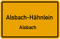 Tannenburgstraße in 64665 Alsbach-Hähnlein (Alsbach)